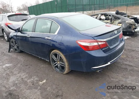 2017 Honda Accord Sport из США, поврежденный, VIN 1HGCR2F55HA302456